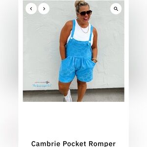 3 Rompers for sale!!! I have a Blue, pink and yellow!! It’s a BUNDLE DEAL!!